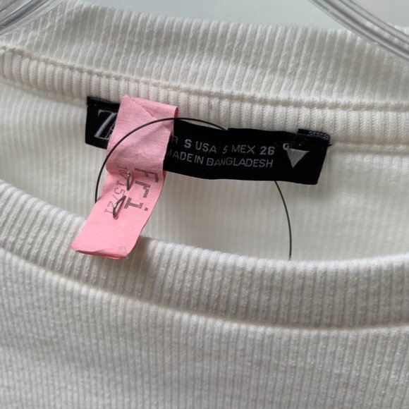 ZARA ribbed long sleeve bodysuit - Picture 5 of 14